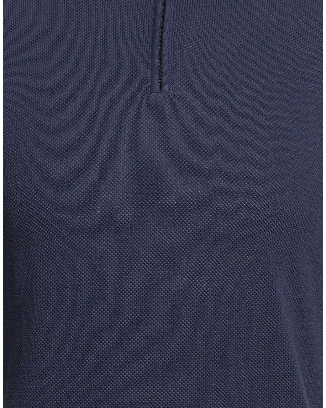 Fedeli Blue Turtleneck for men