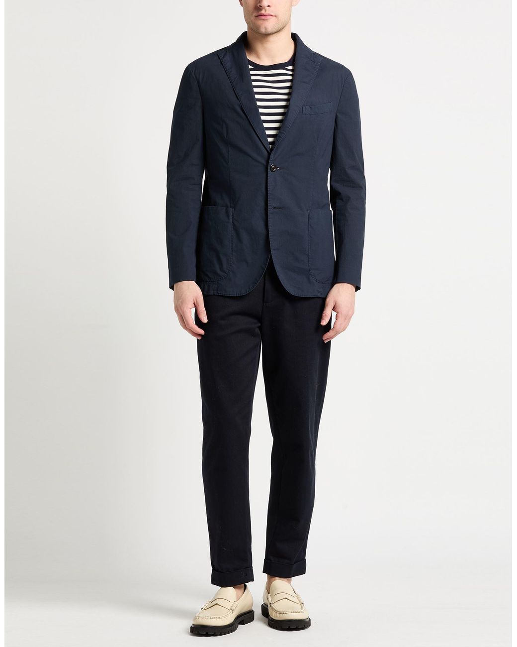 Boglioli Blue Blazers for men