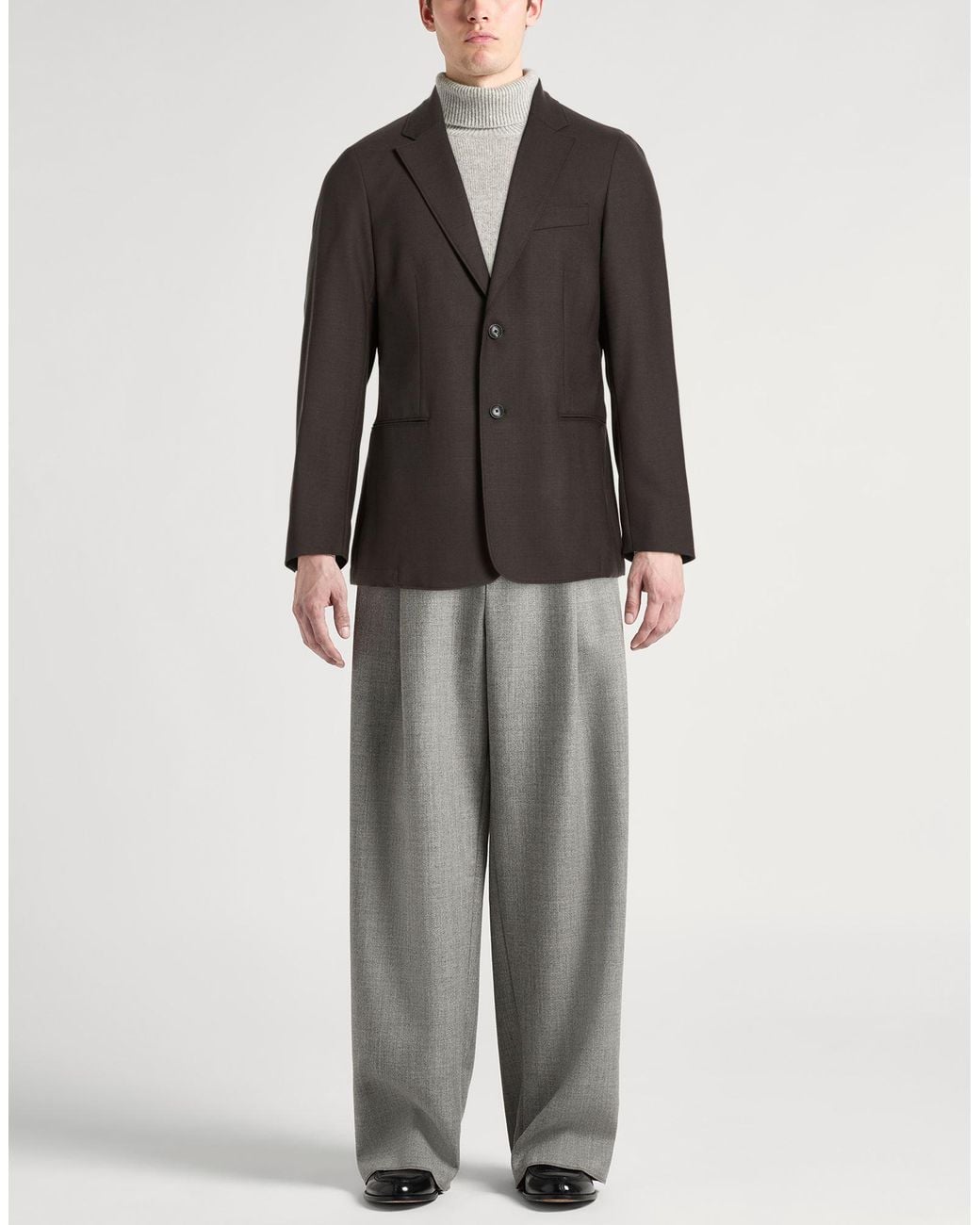 Emporio Armani Black Blazer for men