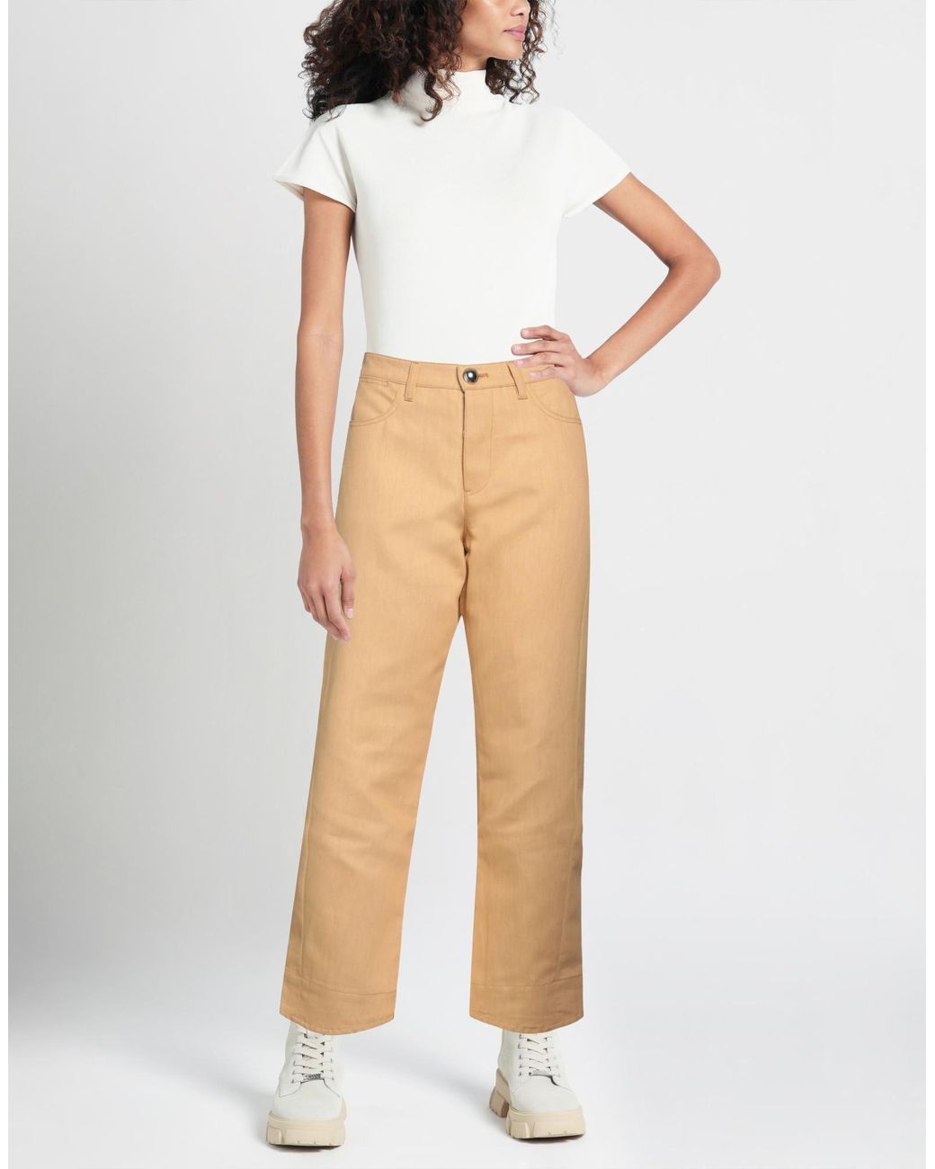 Jil Sander Natural Jeans