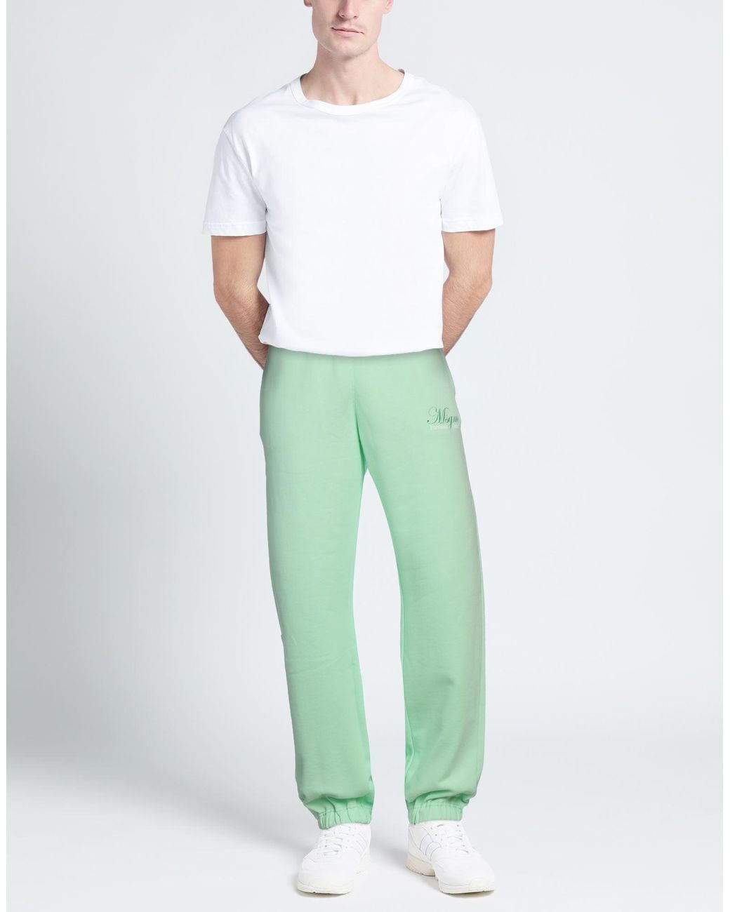 MSGM Green Trouser for men