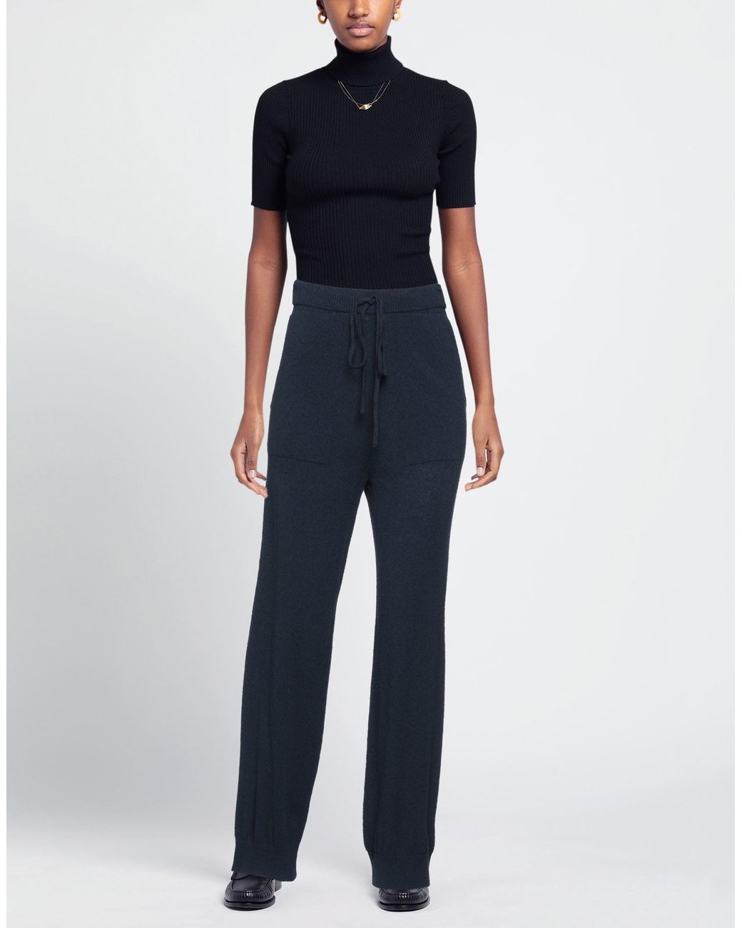 Semicouture Blue Trouser