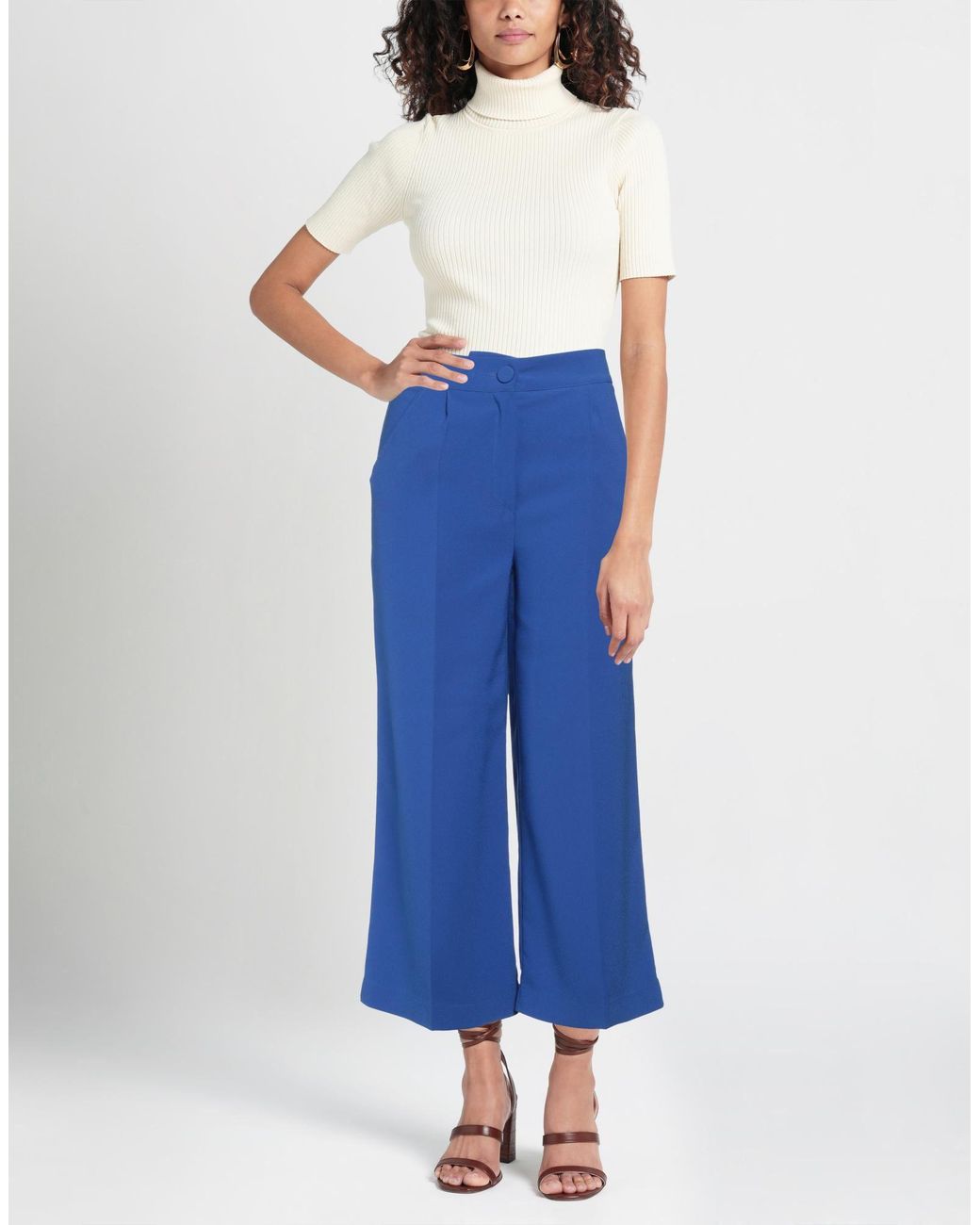 Pantalone di HEBE STUDIO in Blue