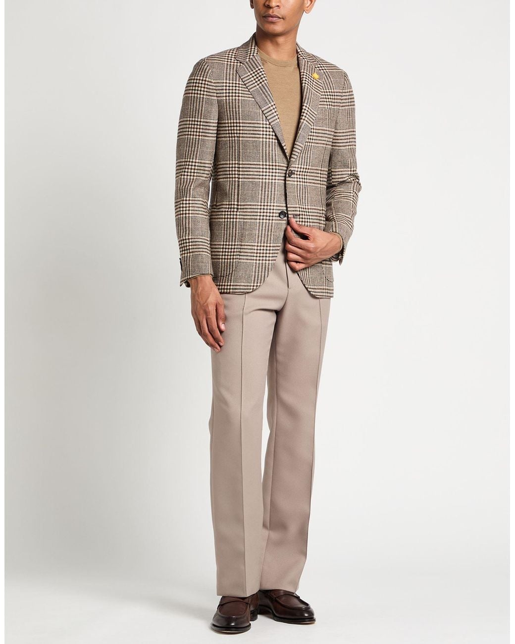 Blazer Lardini pour homme en coloris Brown