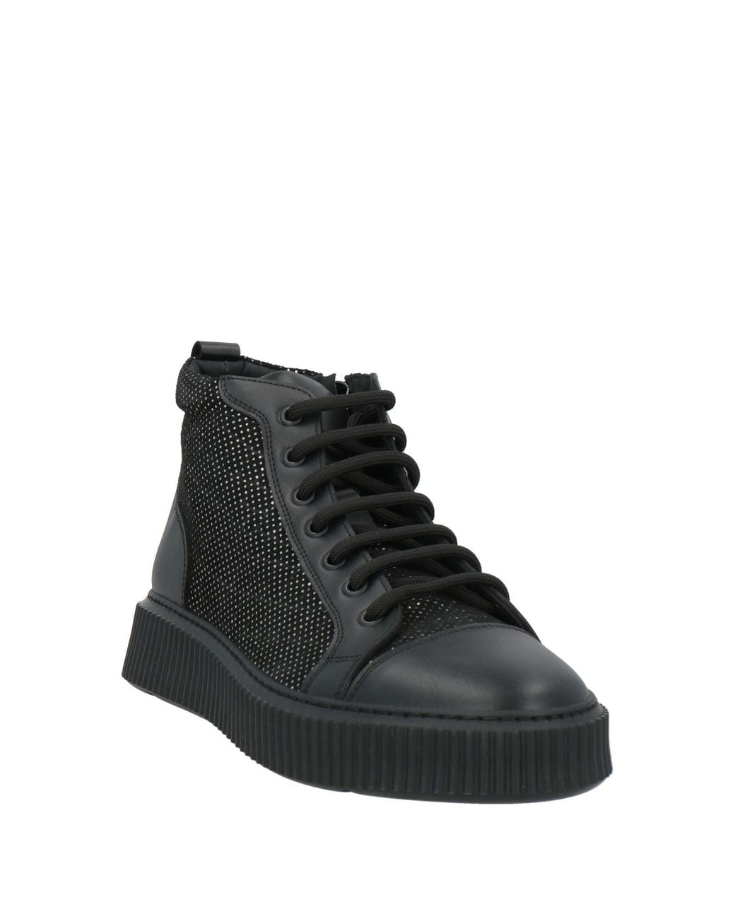 Giovanni Conti Black Trainers for men