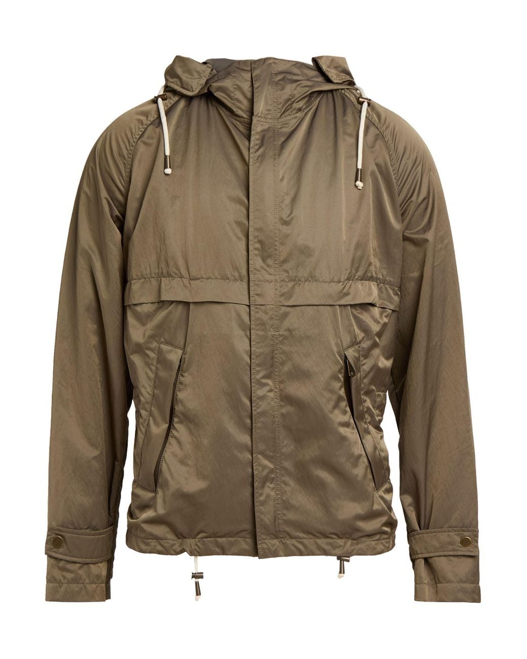 L'IMPERMEABILE Green Military Jacket Polyester, Polyamide for men