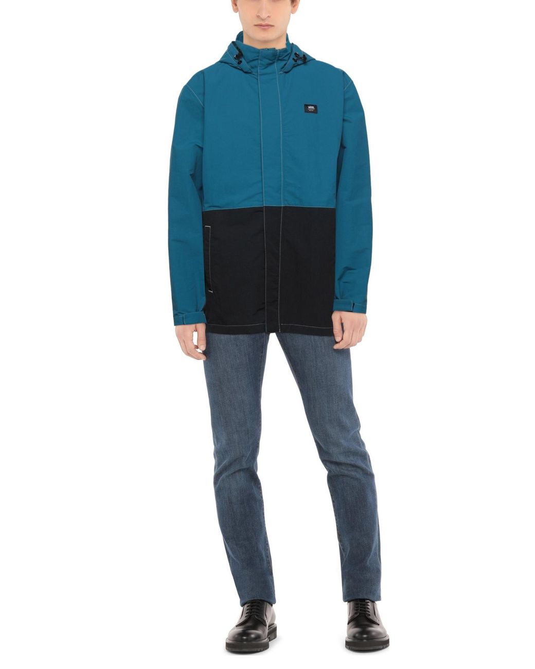 Navy blue shop vans jacket