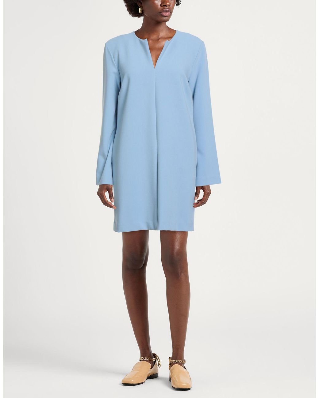 Ottod'Ame Blue Mini Dress