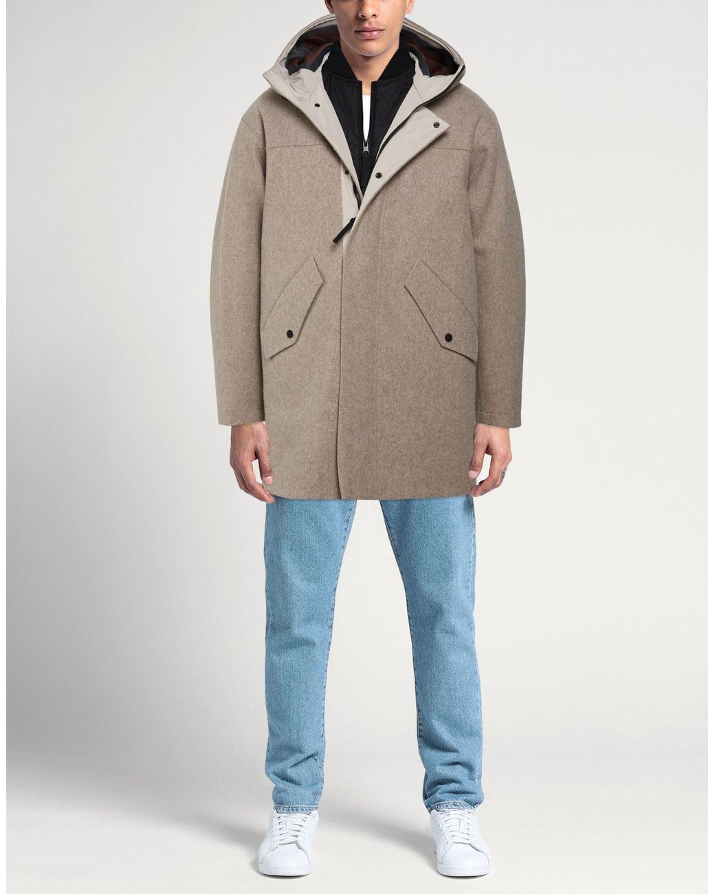 People Of Shibuya Gray Coat for men