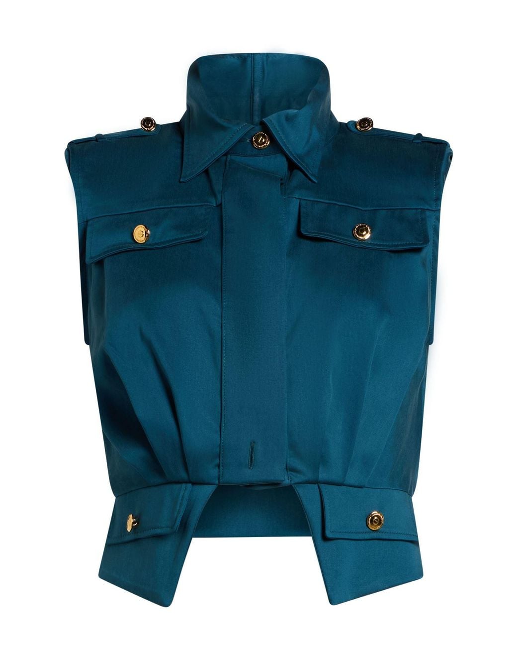 Elisabetta Franchi Blue Shirt