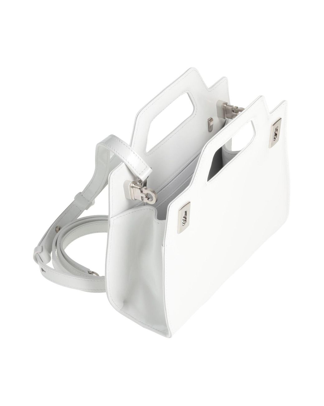 Ferragamo White Handbag
