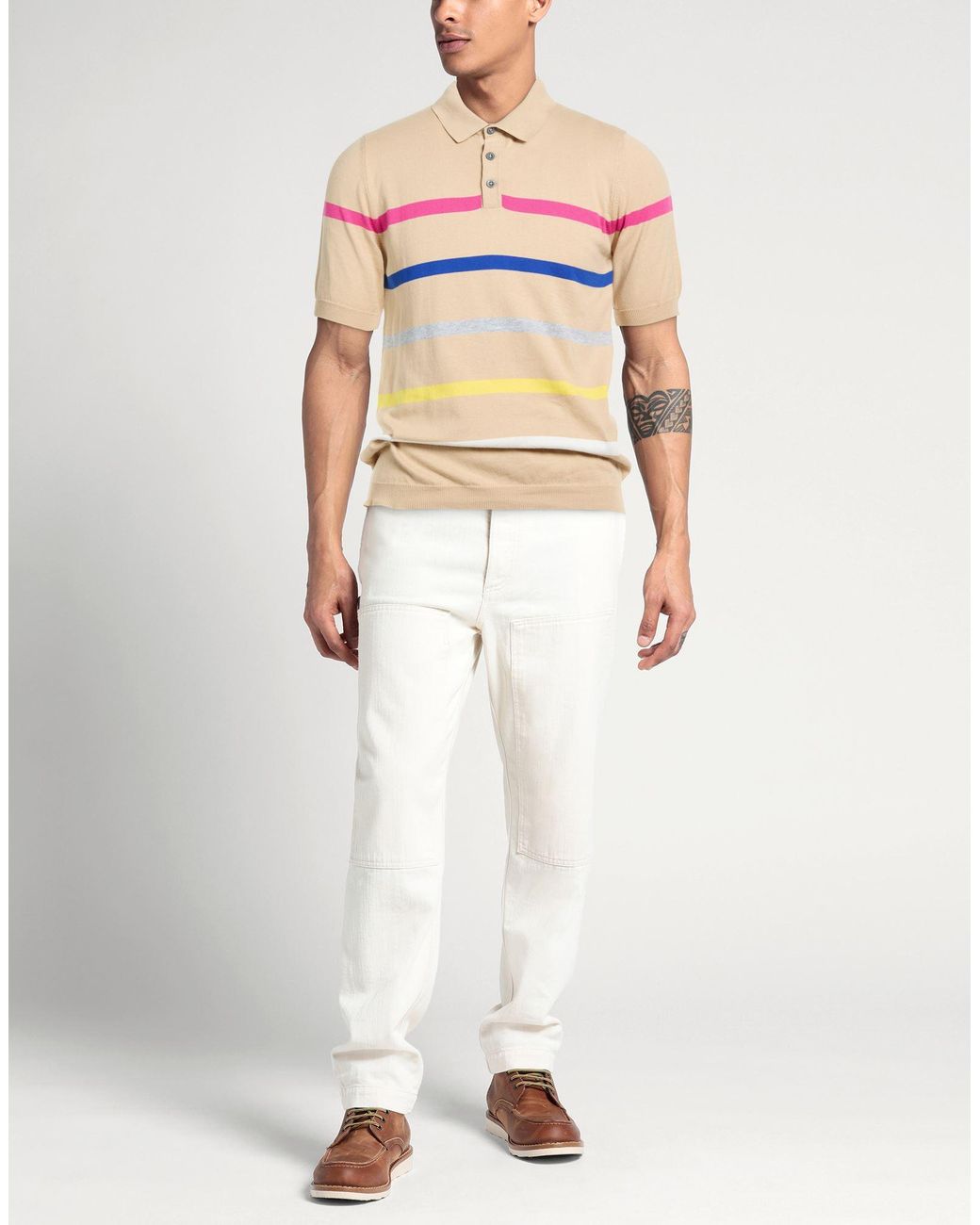 Pullover M.Q.J. de hombre de color Pink