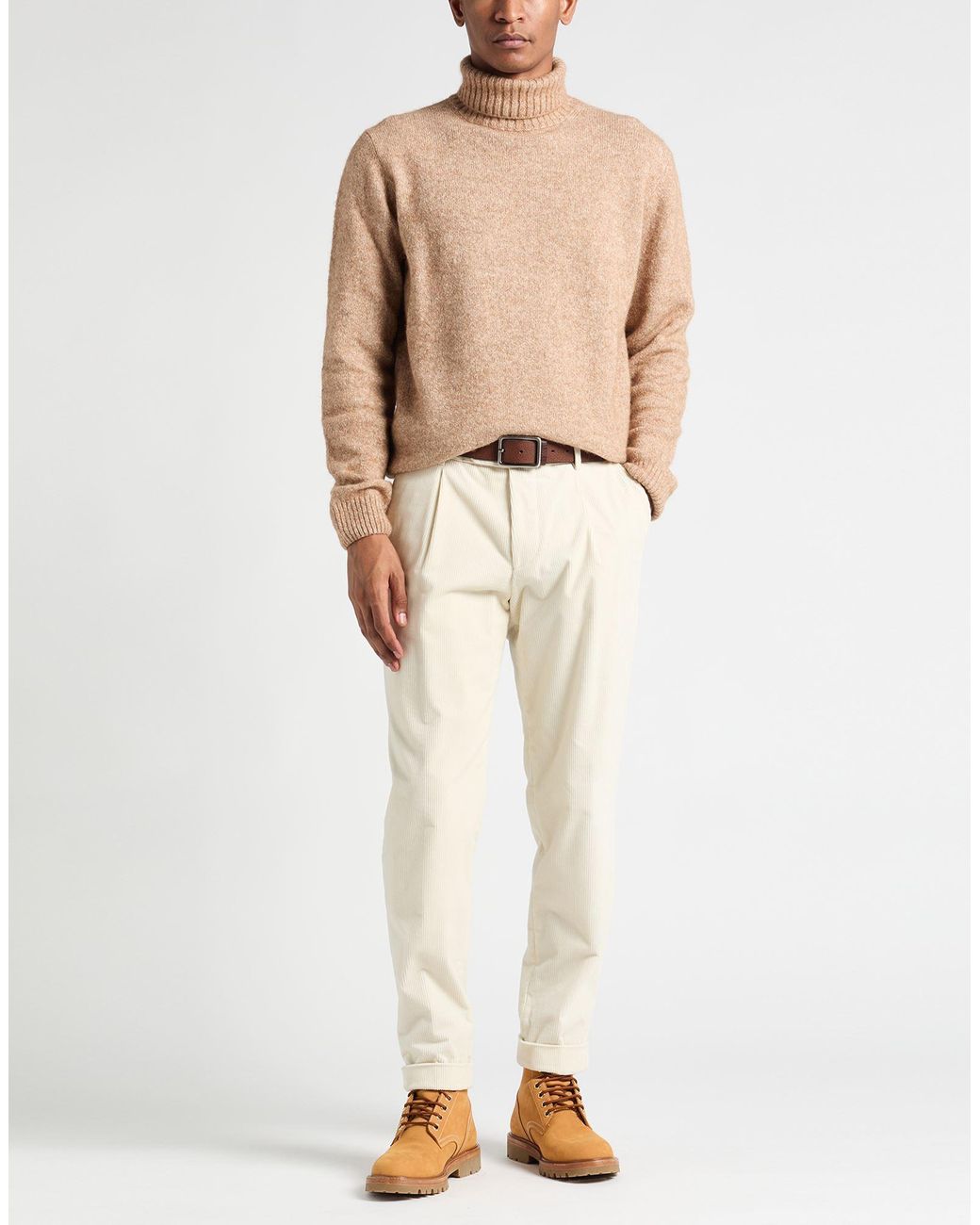 Heritage Rollkragenpullover in Natural für Herren