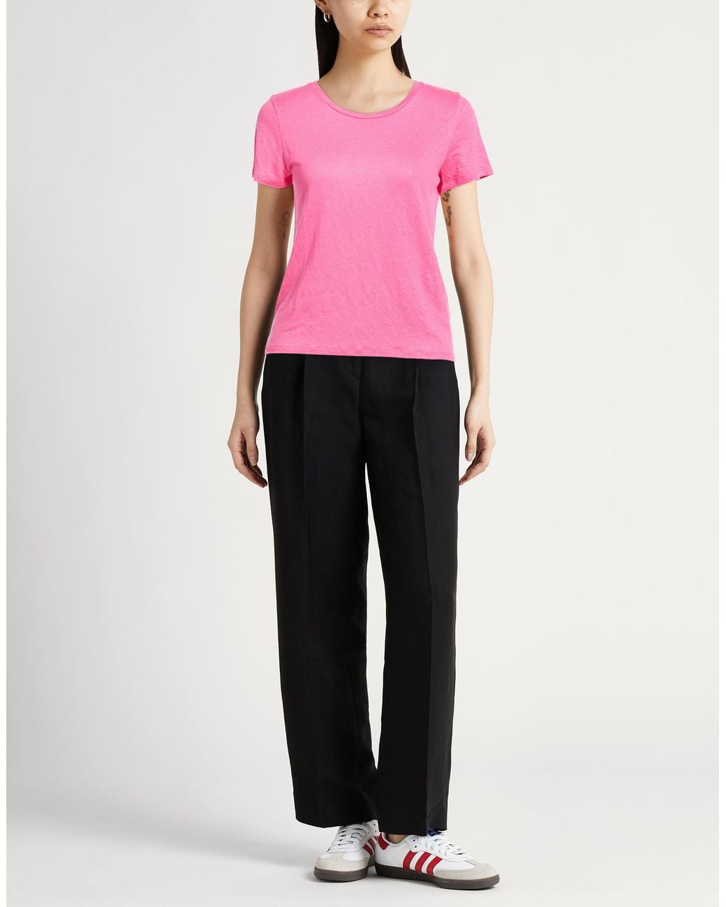 Majestic Filatures Pink T-Shirt
