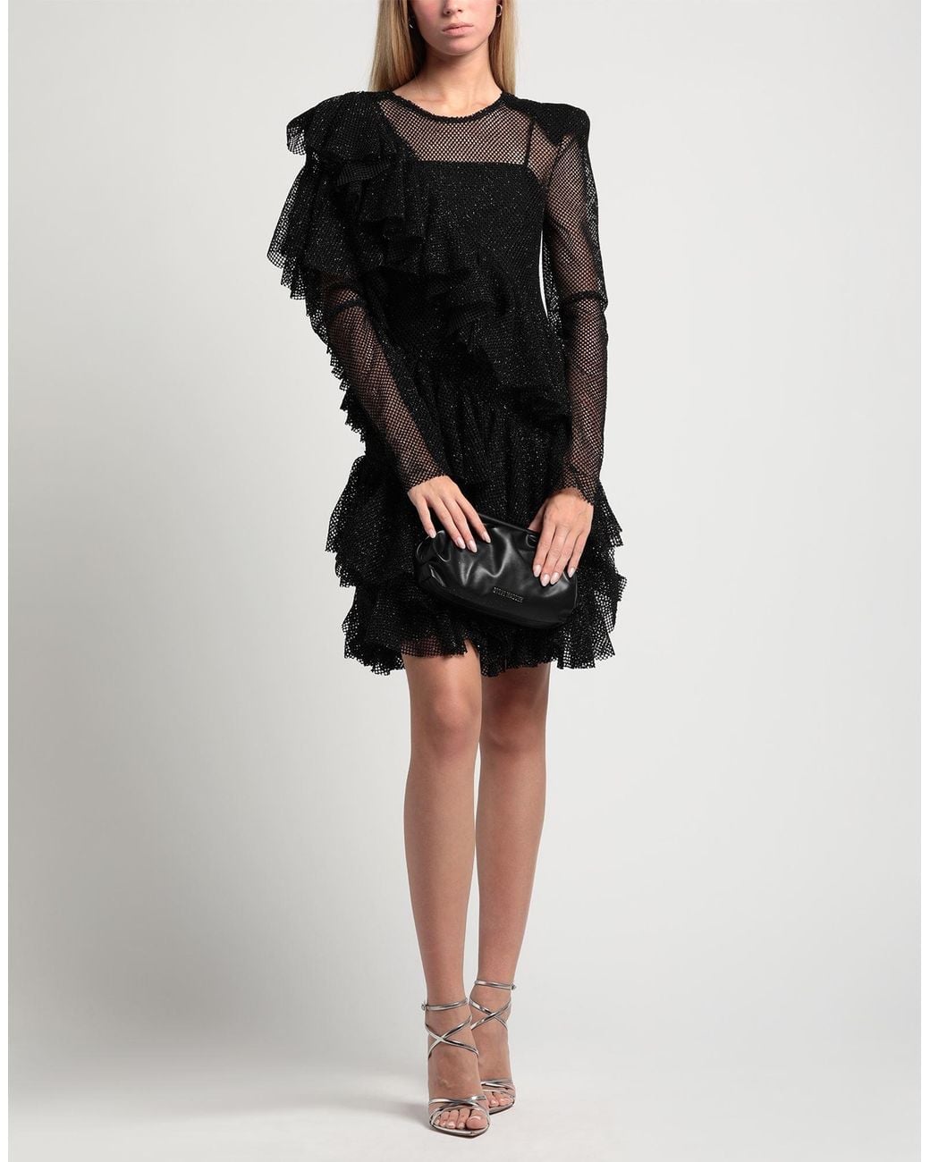 Philosophy Di Lorenzo Serafini Black Mini Dress