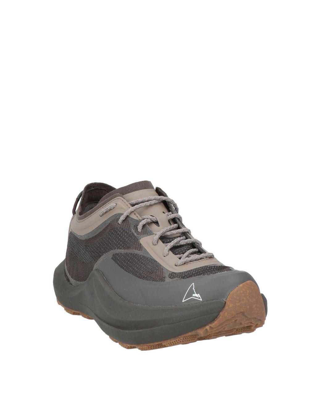 Roa Gray Charcoal Sneakers Textile Fibers, Rubber