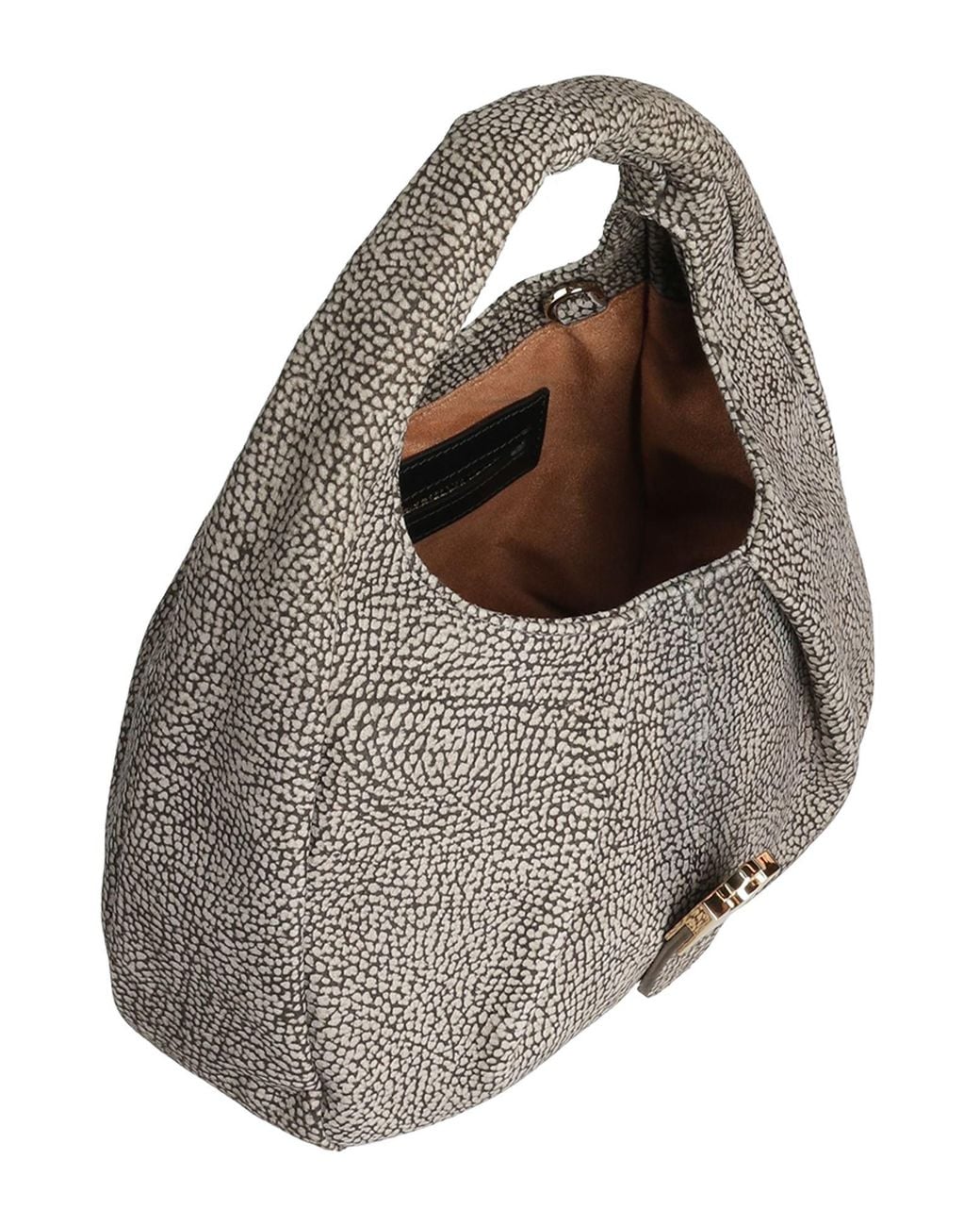 Borbonese Gray Handbag