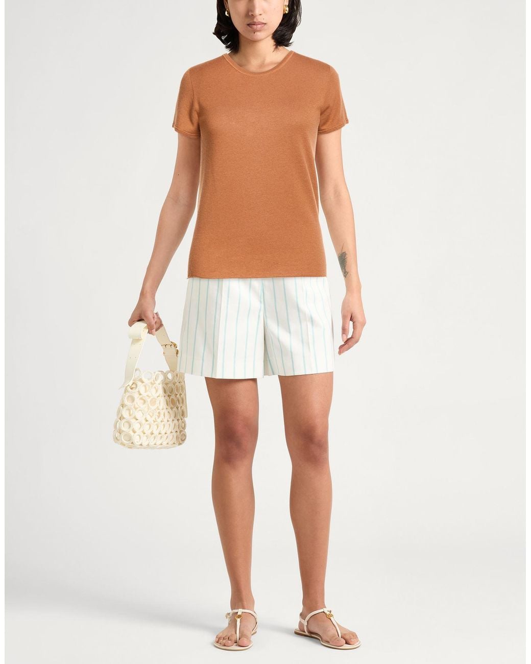 Majestic Filatures Orange Sweaters
