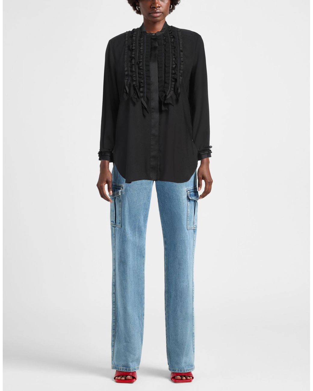 High Black Shirt