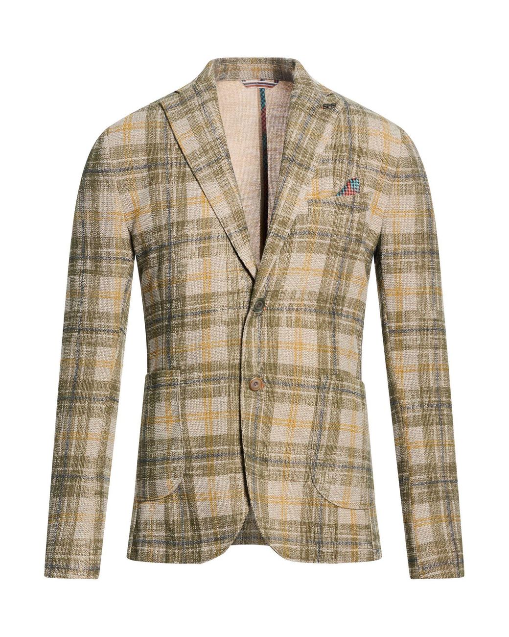 Bob Green Blazer Polyester, Cotton for men