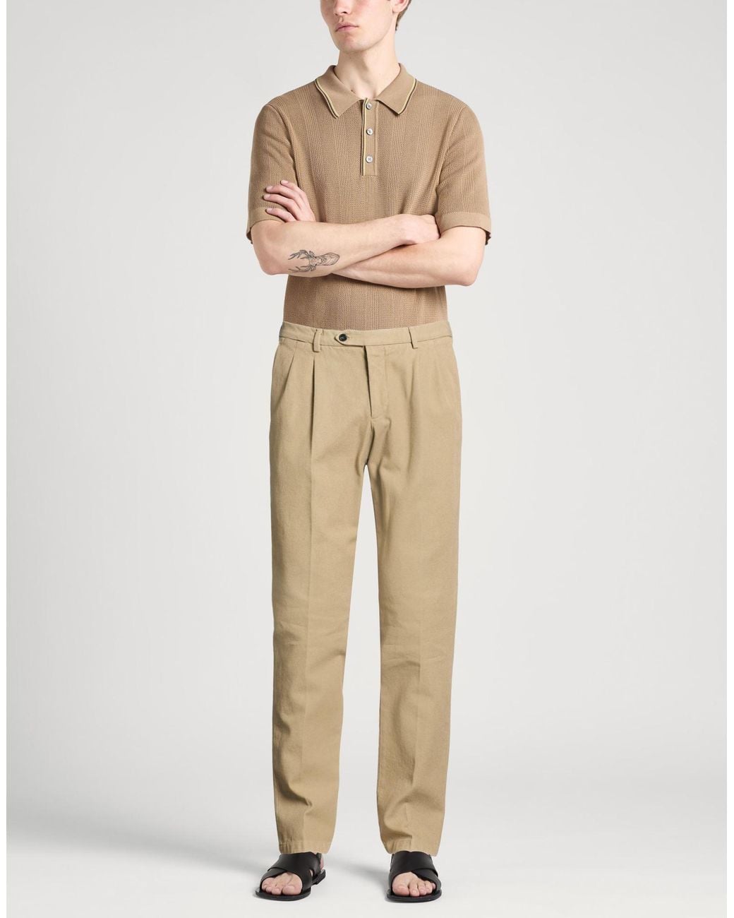 Drumohr Natural Pants for men