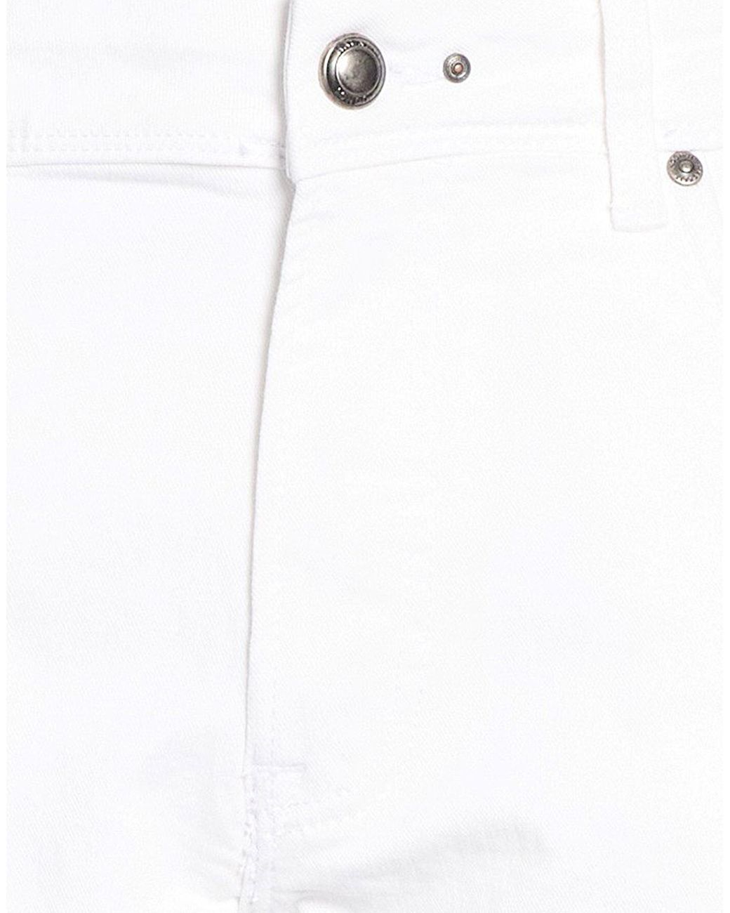 Hackett White Jeans Cotton, Polyester for men