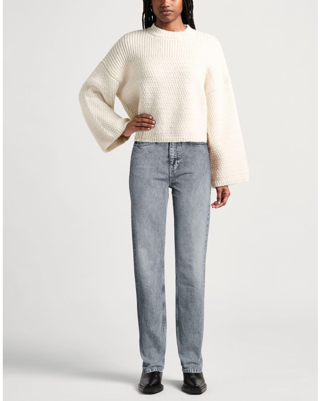 Calvin Klein Gray Jeans Cotton