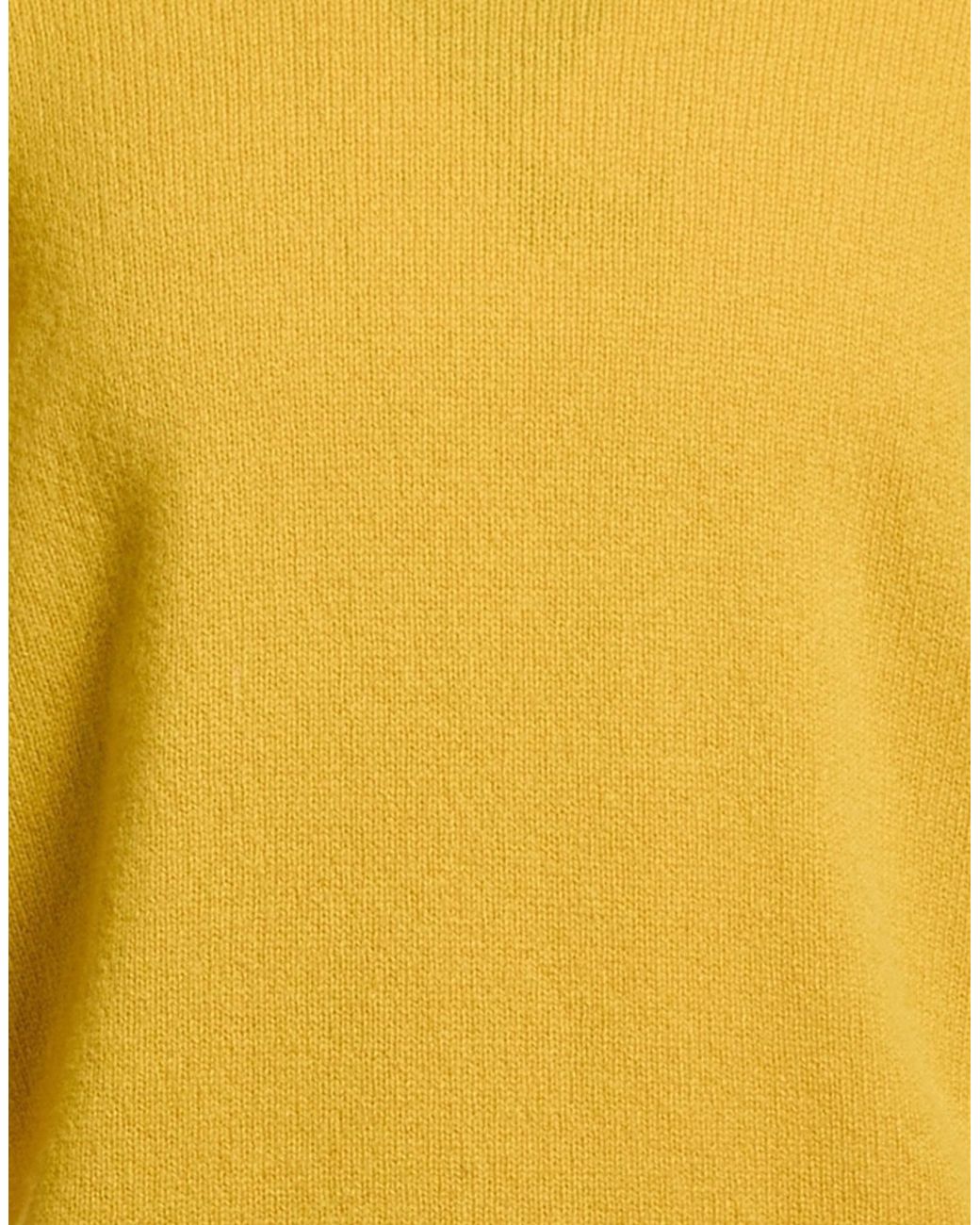Drumohr Yellow Sweater Lambswool for men