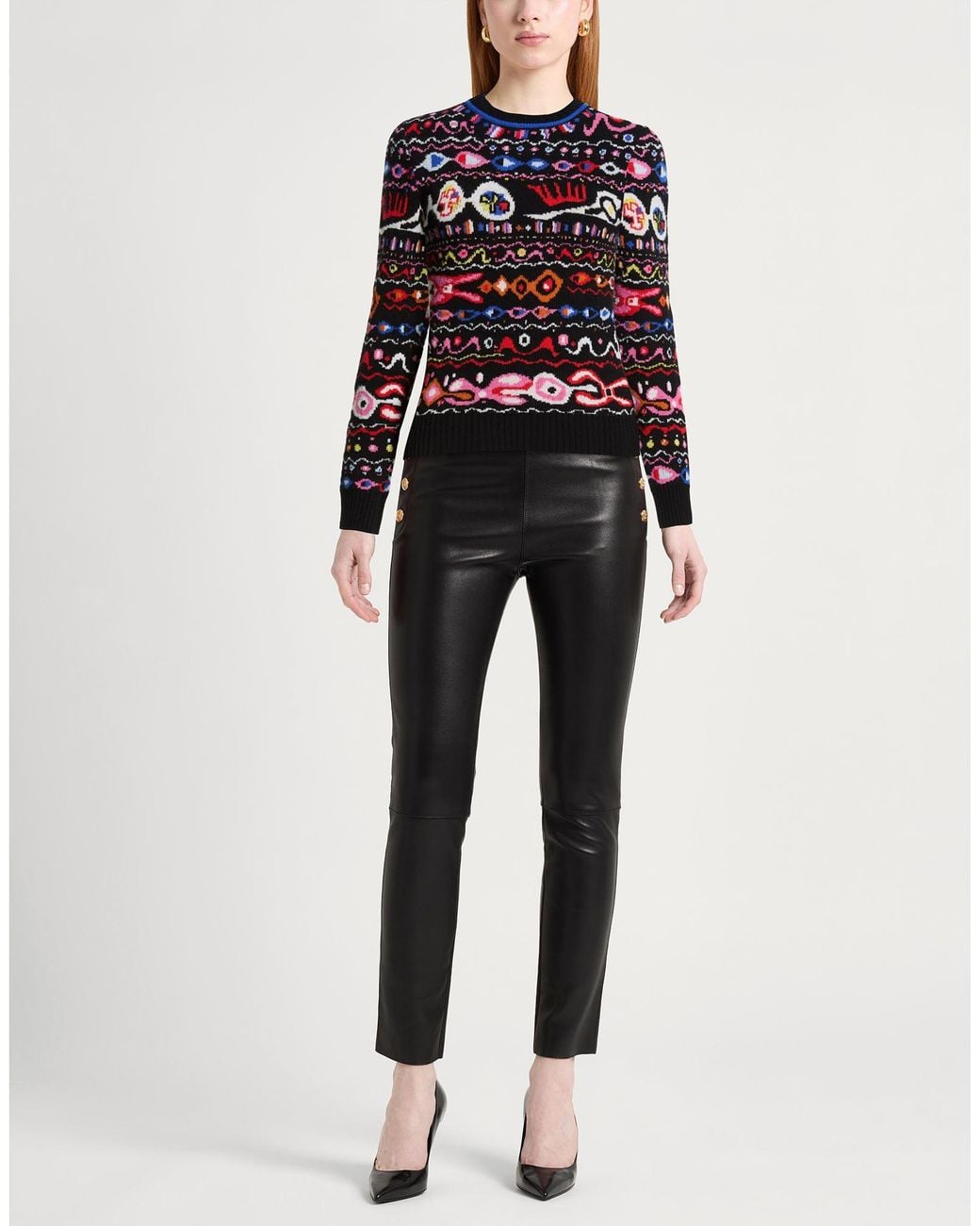 Emilio Pucci Blue Sweater Wool