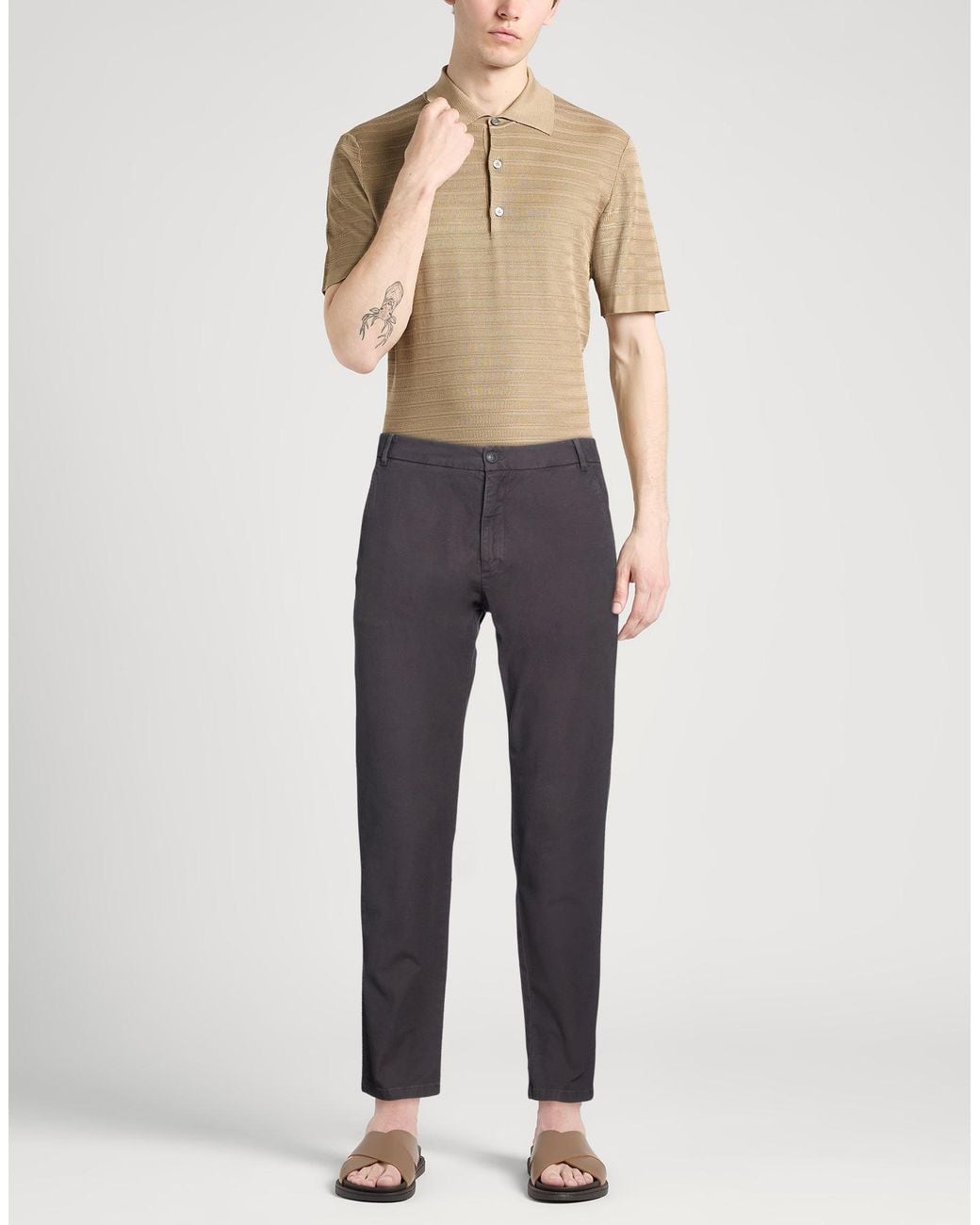 Trussardi Blue Trouser for men
