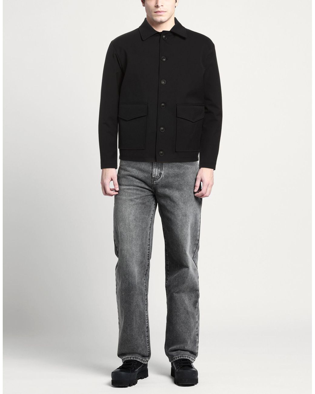 Exte Black Jackets for men