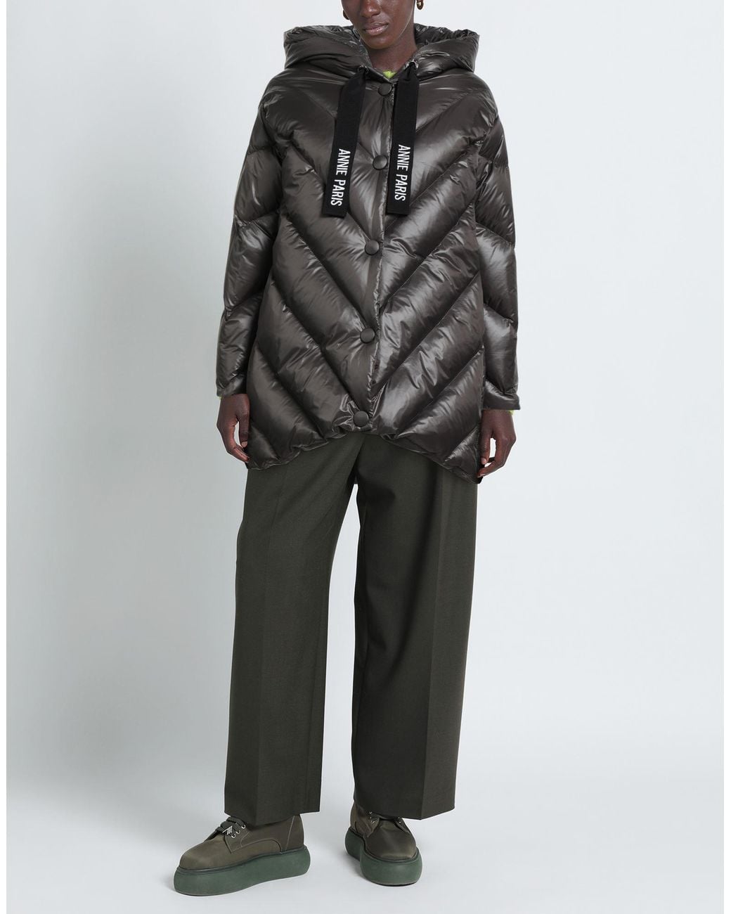 ANNIE PARIS Gray Puffer