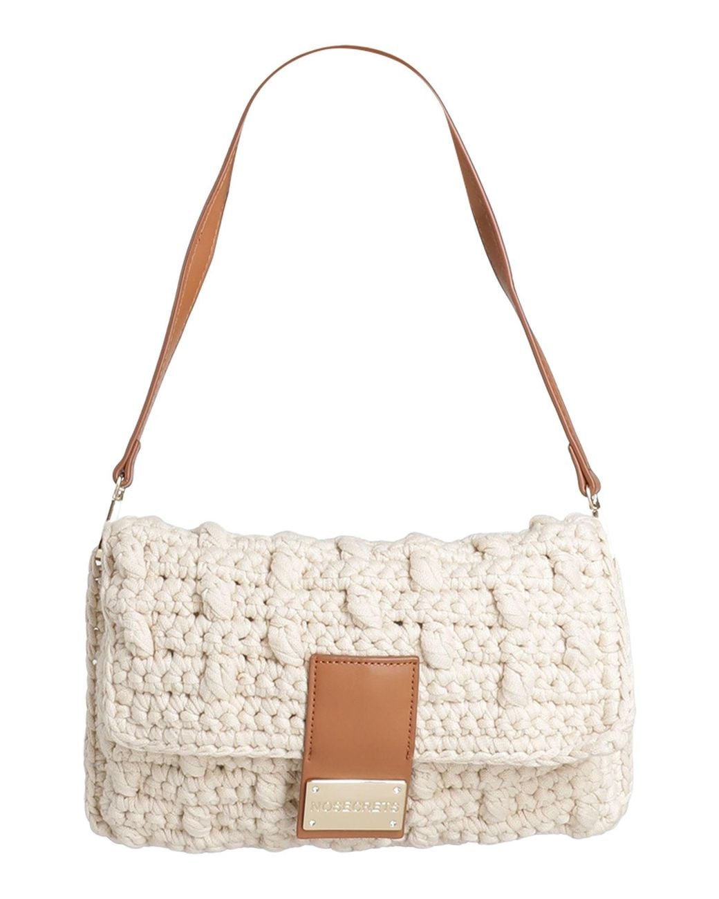 No Secrets Natural Shoulder Bag