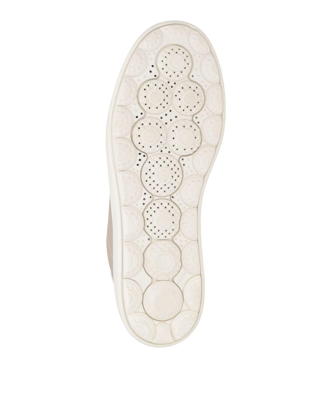 Geox Natural Sneakers Leather