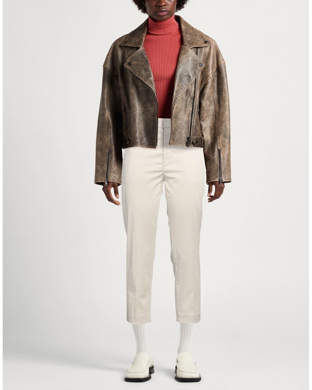Dondup White Trouser