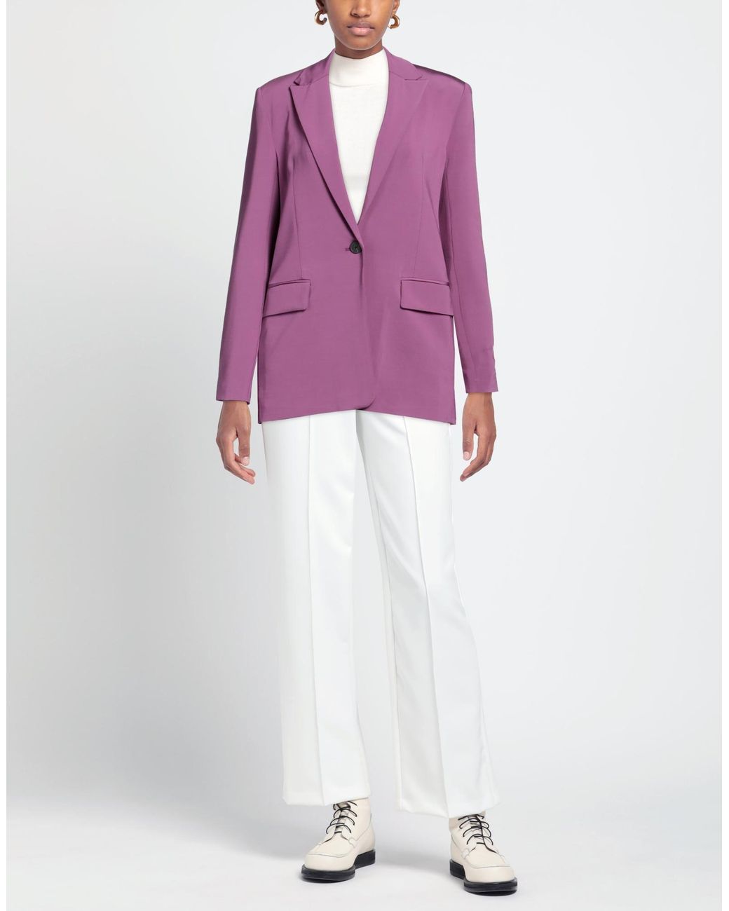 REMAIN Birger Christensen Purple Blazer