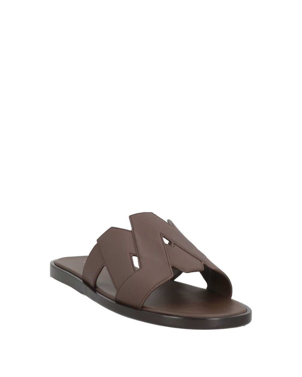 Amiri Brown Sandals Leather for men