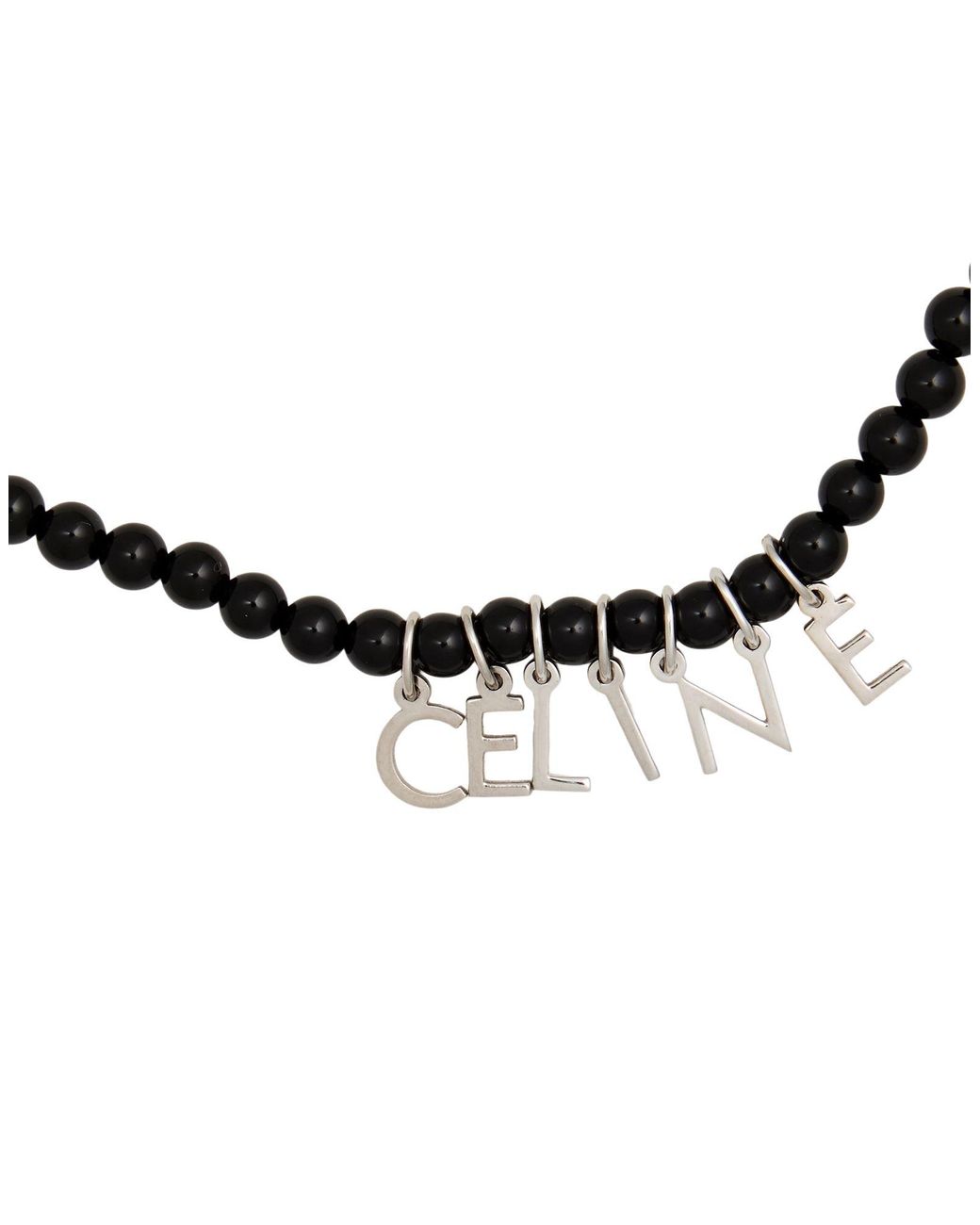 Céline Metallic Necklace Brass