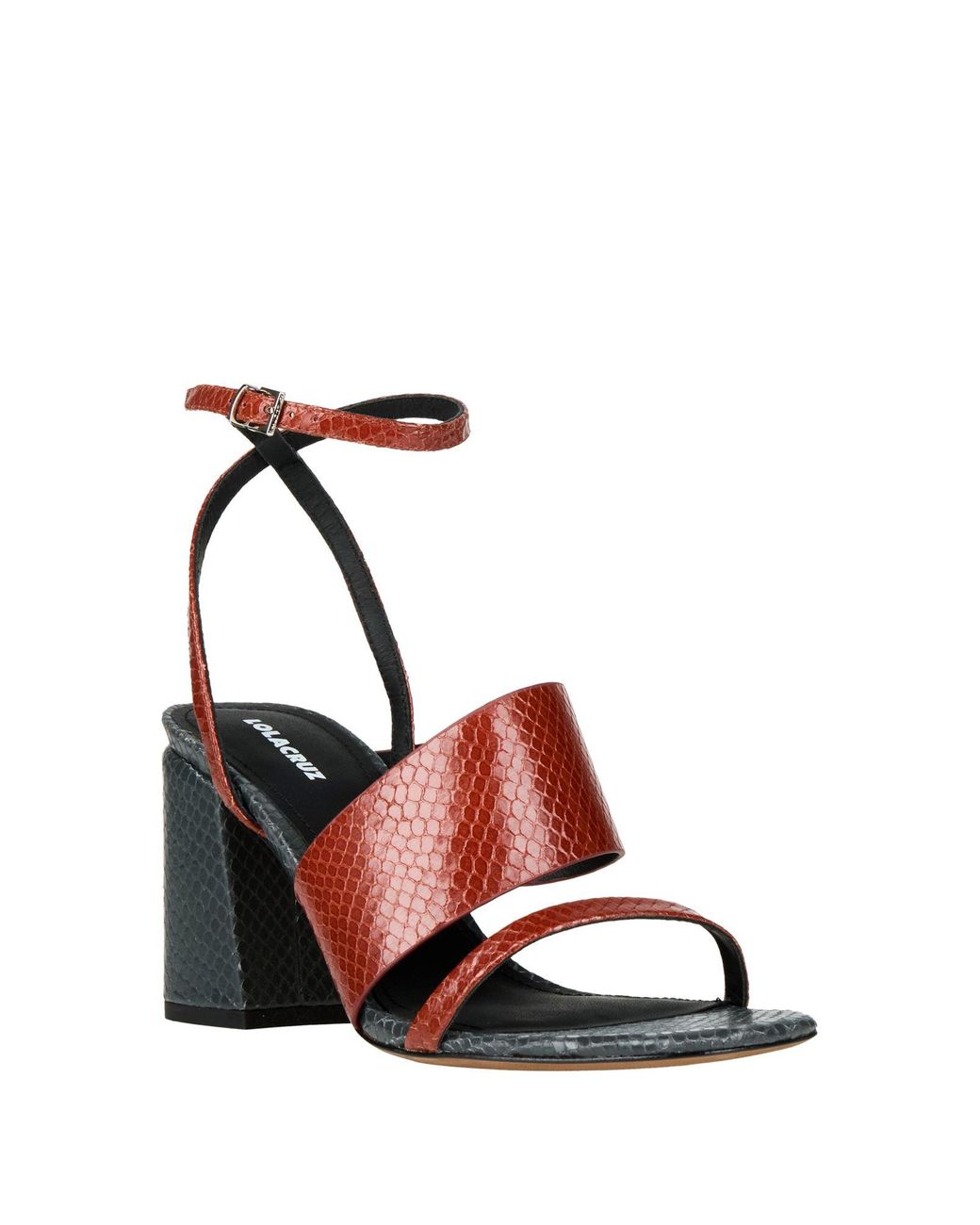Lola Cruz White Sandale