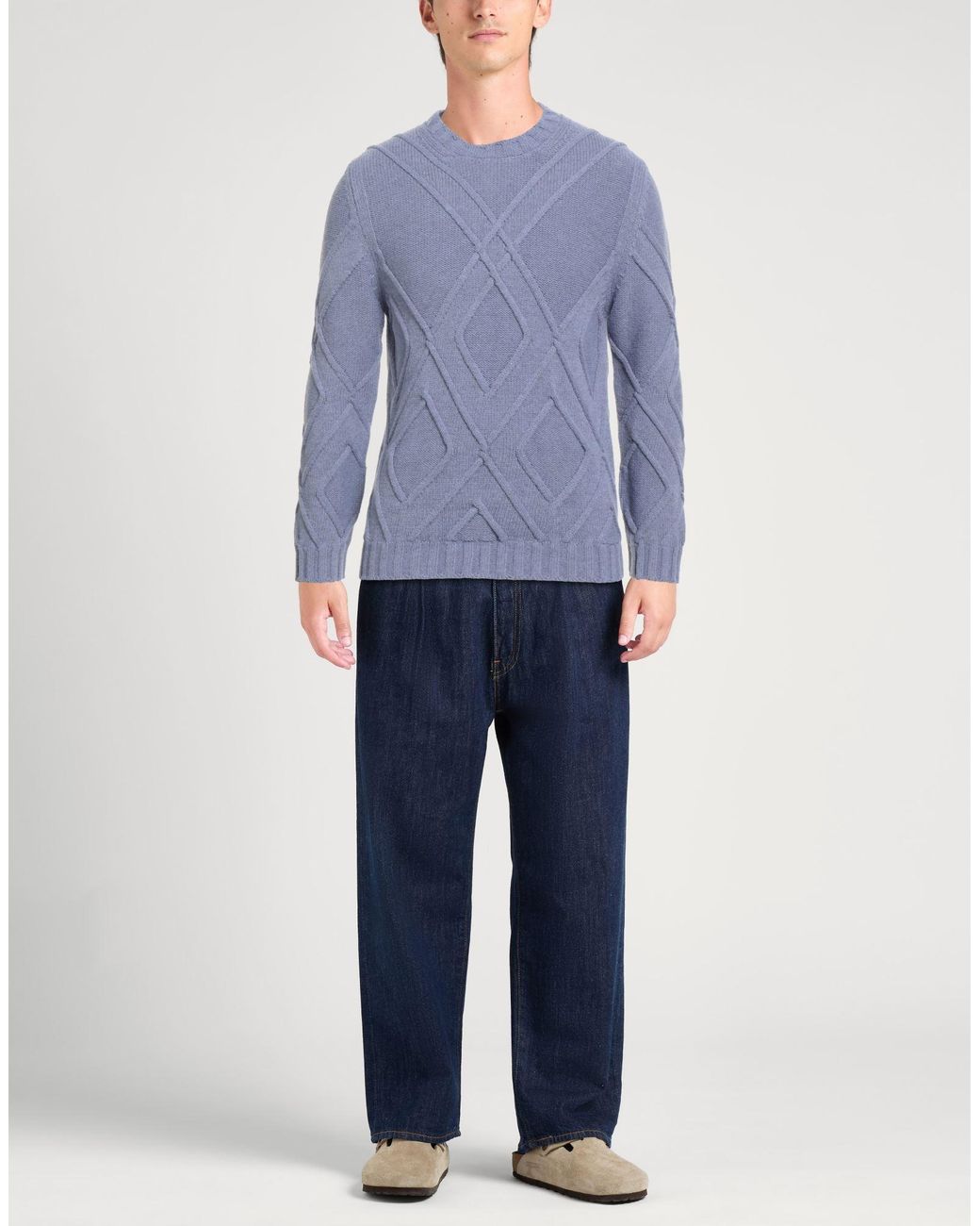 Pullover Alpha Studio de hombre de color Blue