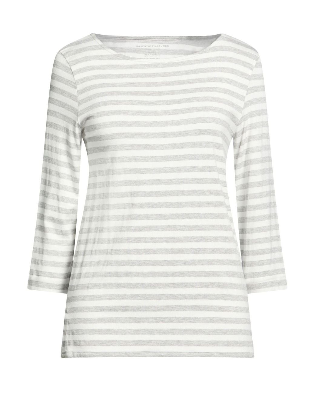 Majestic Filatures White Light T-Shirt Viscose, Elastane