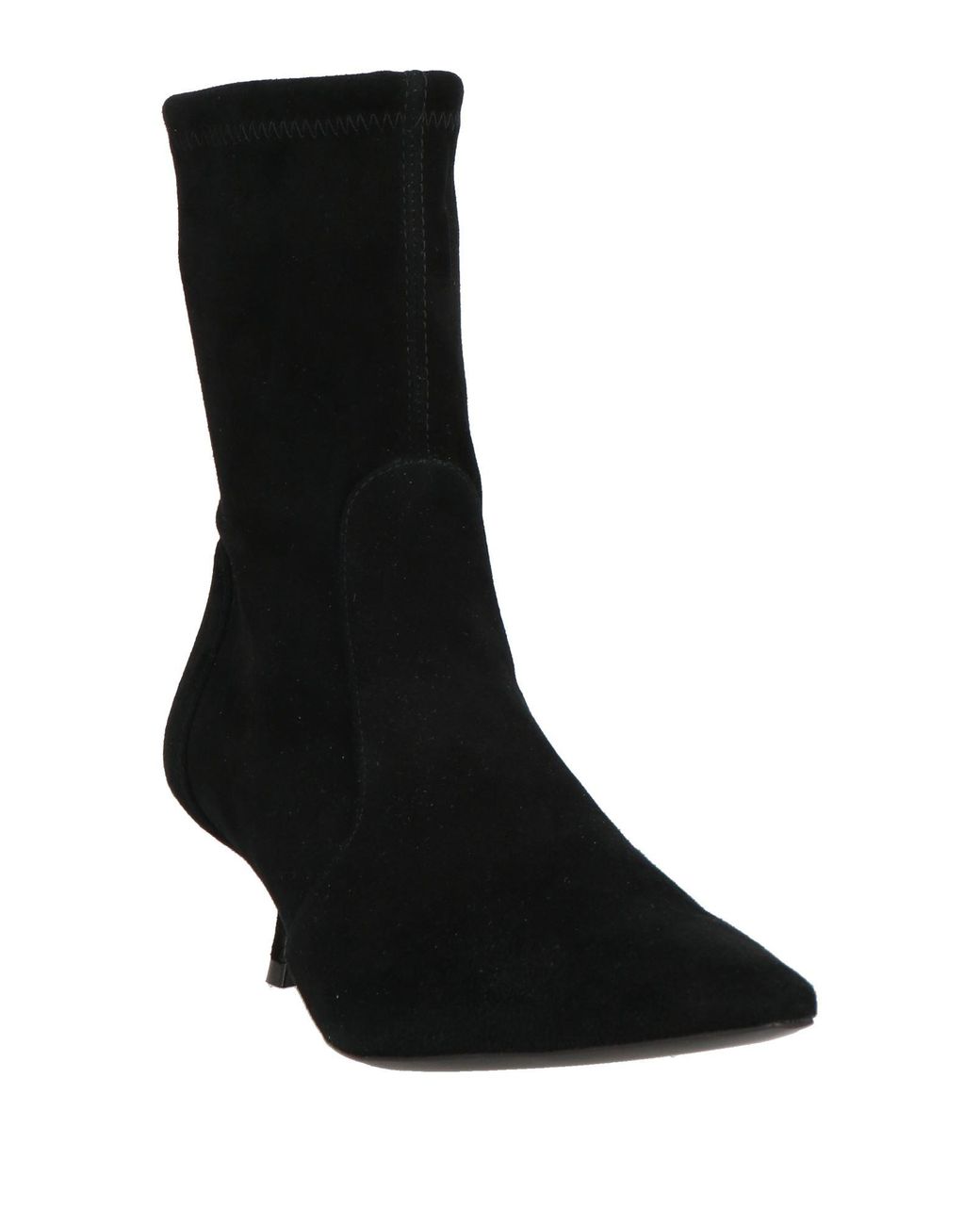Stuart Weitzman Black Ankle Boots