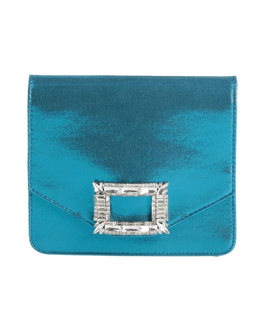 Twenty Four Haitch Blue Clutches