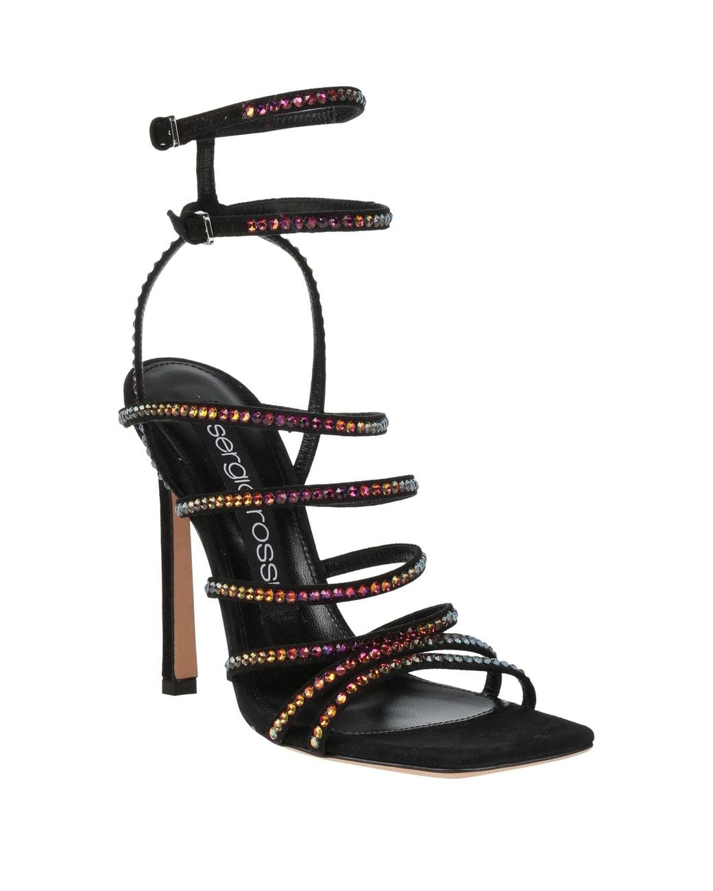 Sergio Rossi Black Sandals Leather