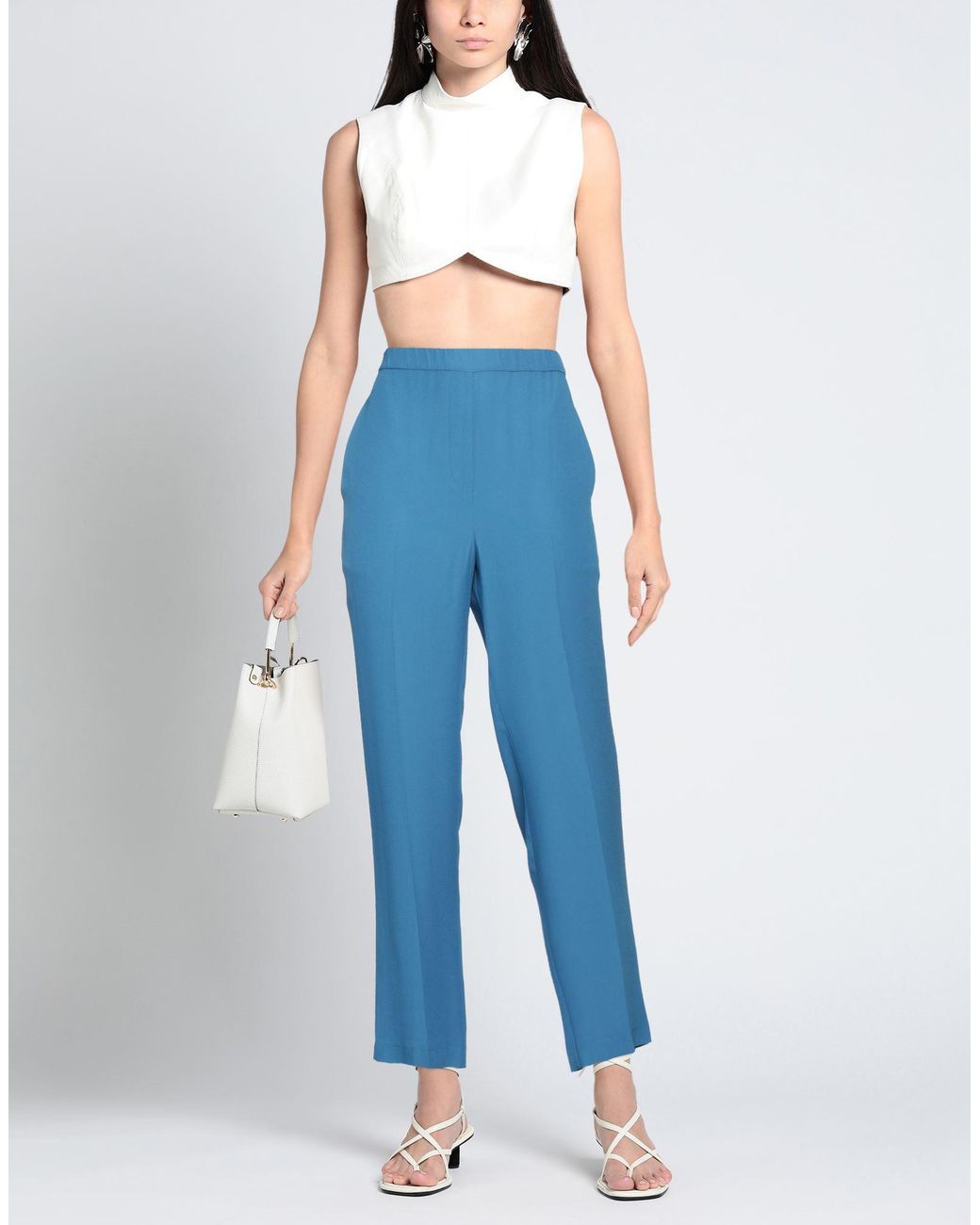 Grifoni Blue Pants