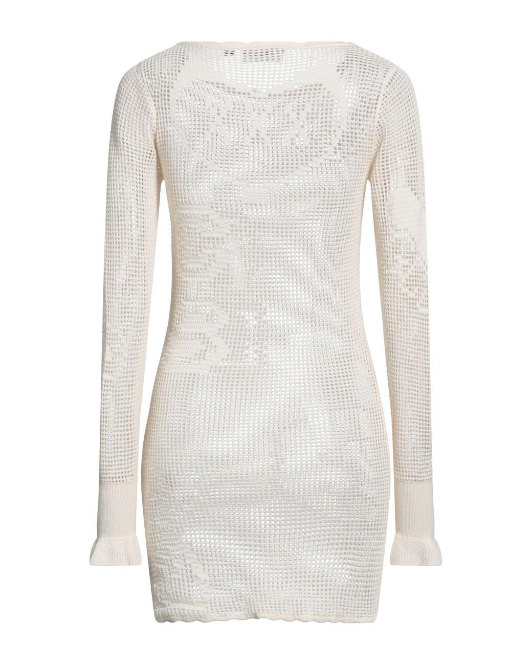 Gcds White Mini Dress
