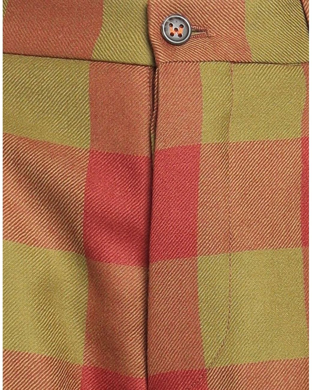 Berwich Red Pants Virgin Wool