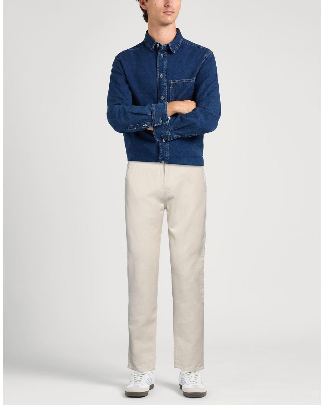Daniele Alessandrini Natural Trouser for men