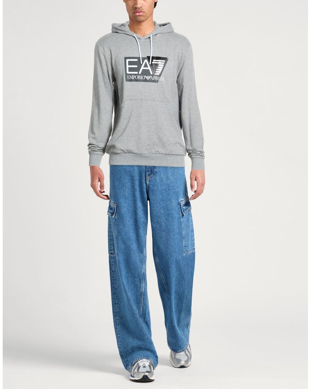EA7 Gray Sweatshirt for men