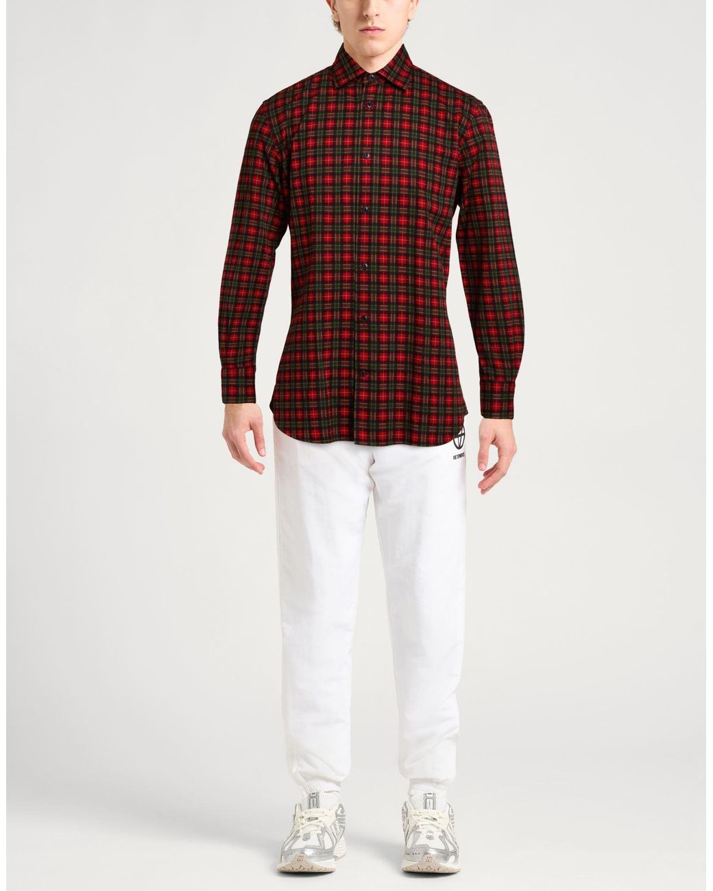 Glanshirt Red Shirts for men